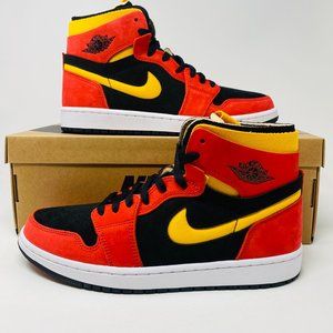 Jordan Mens 1 Zoom Air CMFT Multicolor Lace Up Mid Top Sneaker Shoes Size: US 9